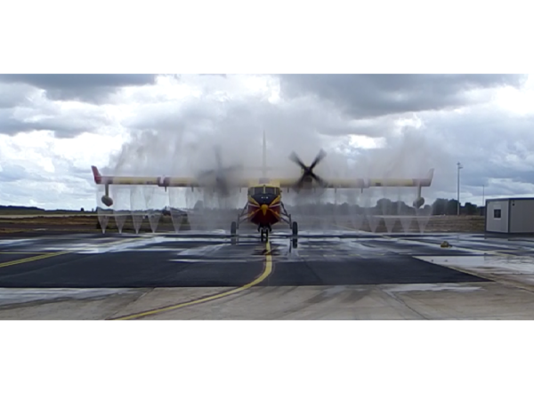 canadair rinsing ramp