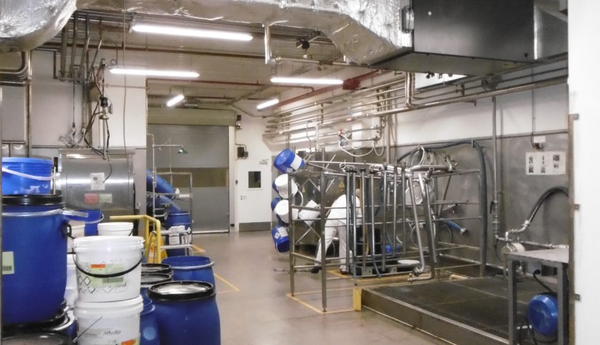 Development of a cosmetic industry laundromat