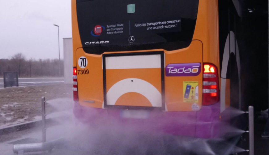 Busscheibe für Bus