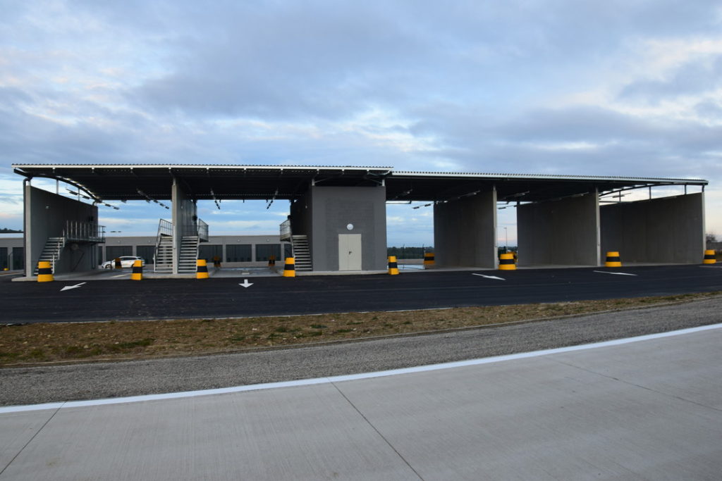 Defense washing area