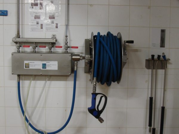 Boîtier mousseur haute pression