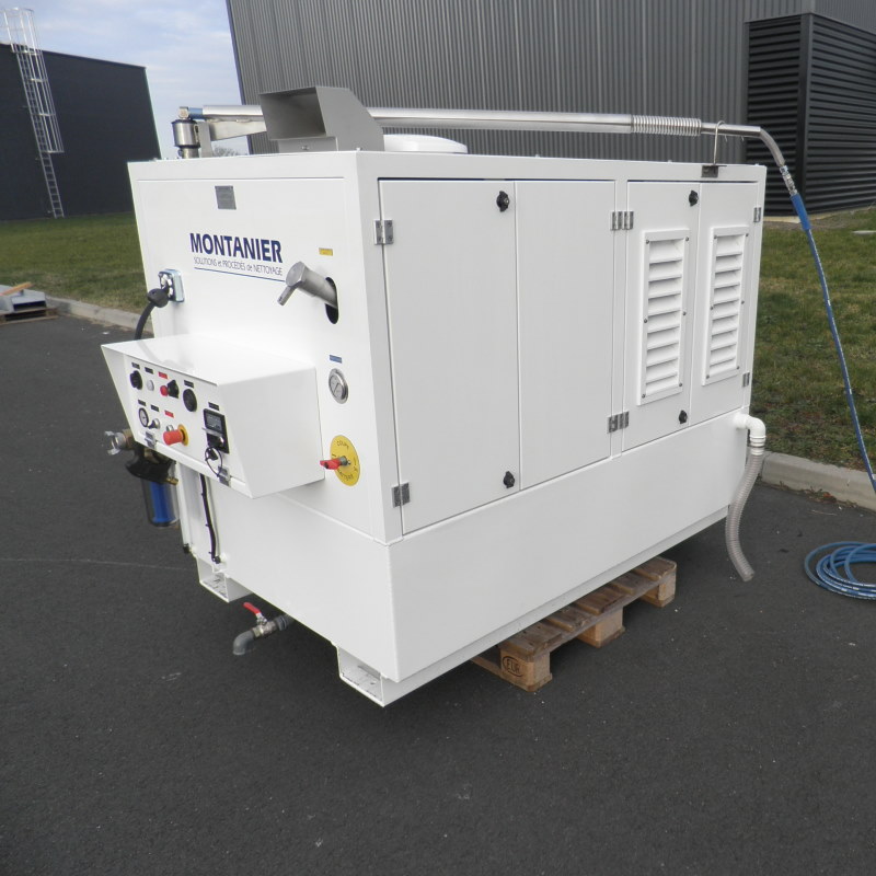 Laveur haute pression eau chaude autonome diesel