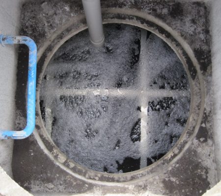 Sector de reciclaje de agua de lavado