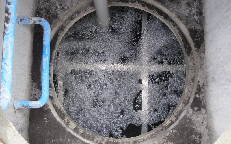 Sector de reciclaje de agua de lavado