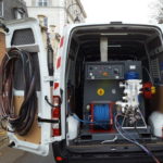 Hydrogommeur autonome haute pression diesel