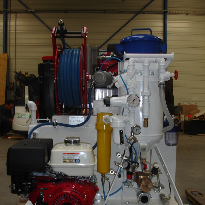 Idropulitrice autonoma ad alta pressione alimentata a benzina