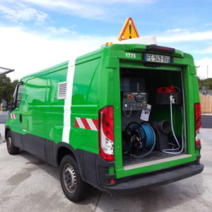Laveur haute pression eau chaude autonome gaz