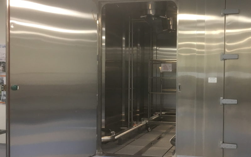 Cabine de lavage cGMP