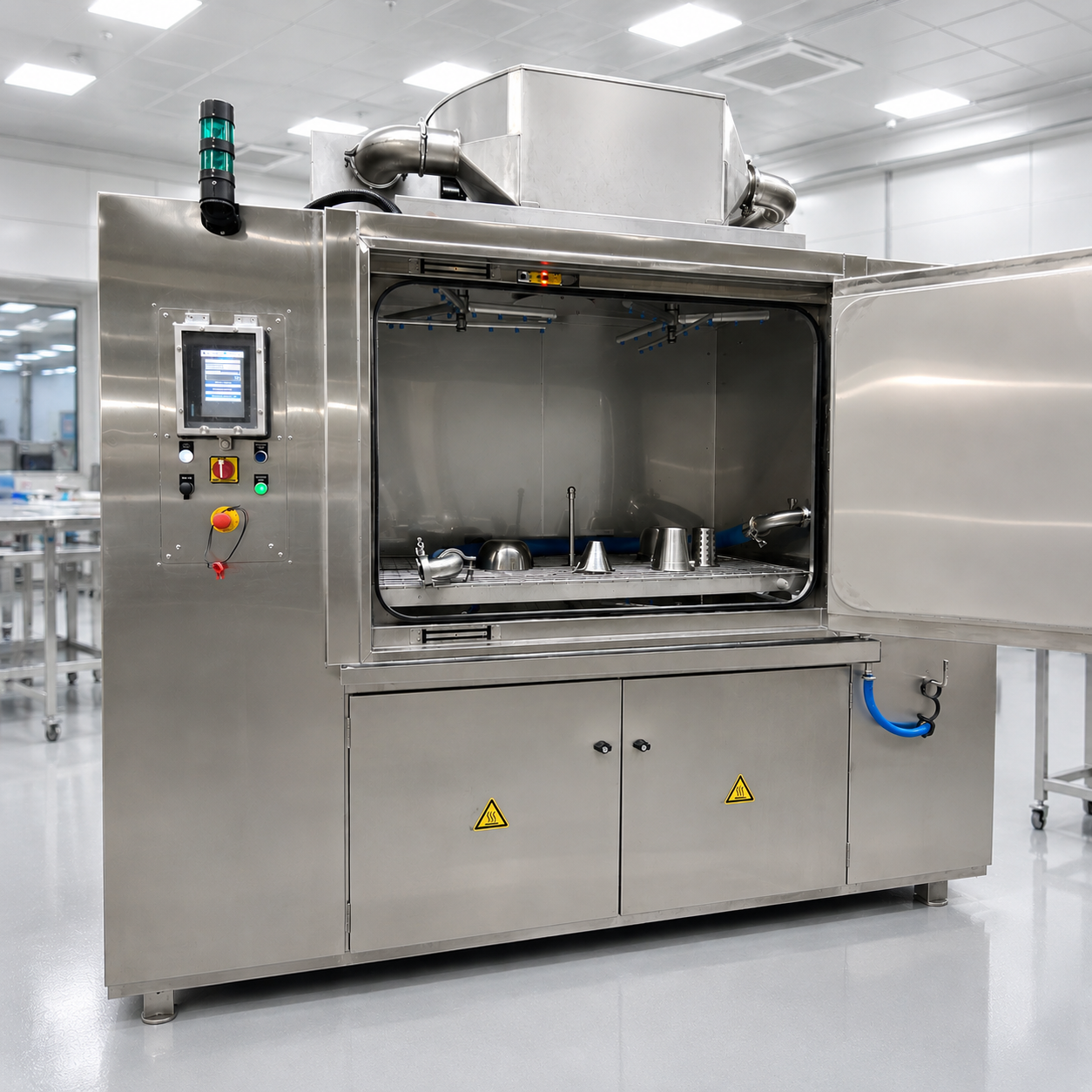 Machine à laver les ustensiles et les flexibles