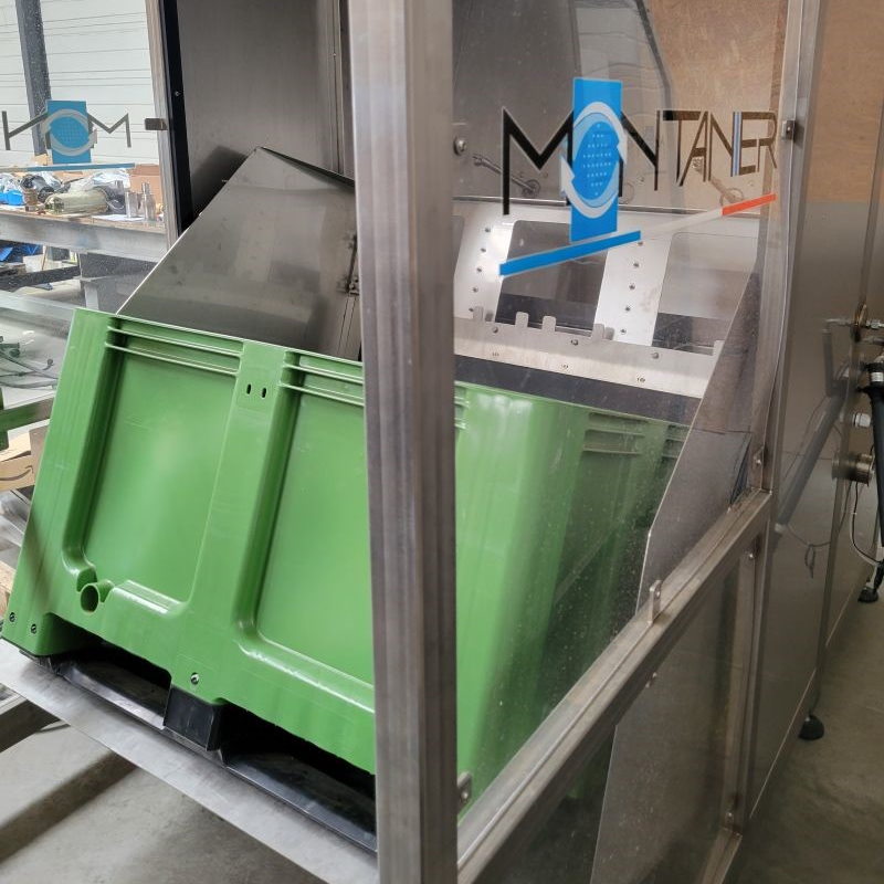 Laveur de caisse palette