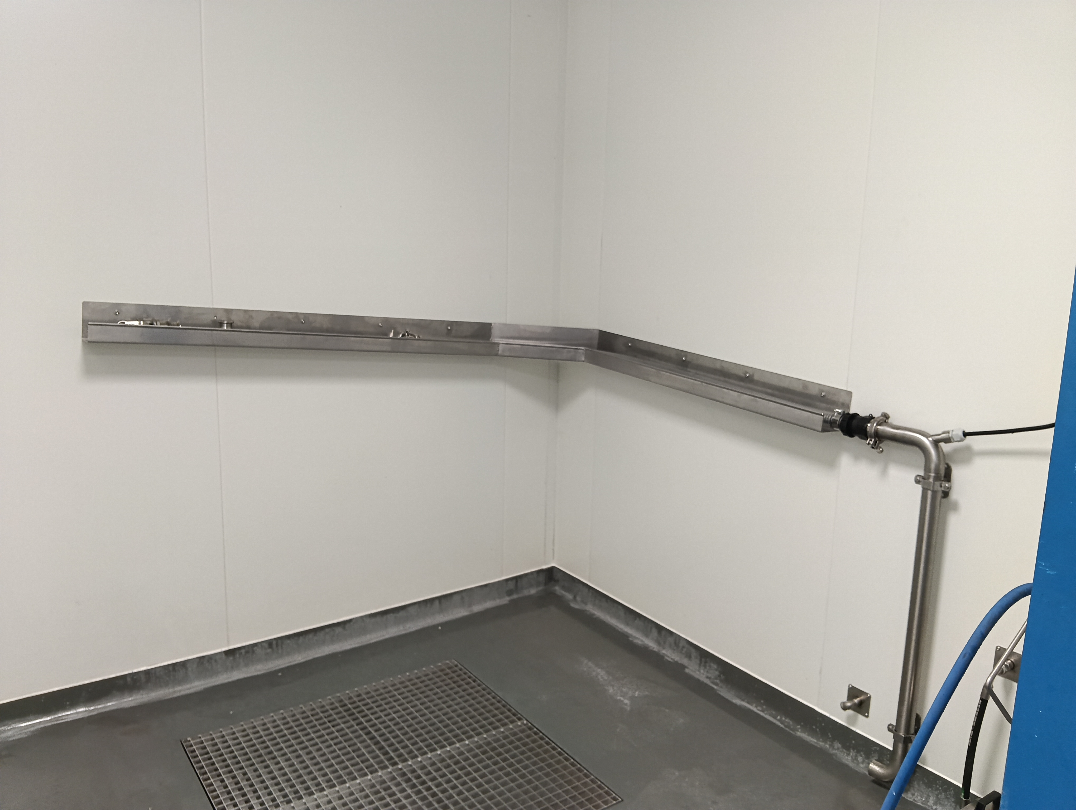 Zone de lavage de flexible
