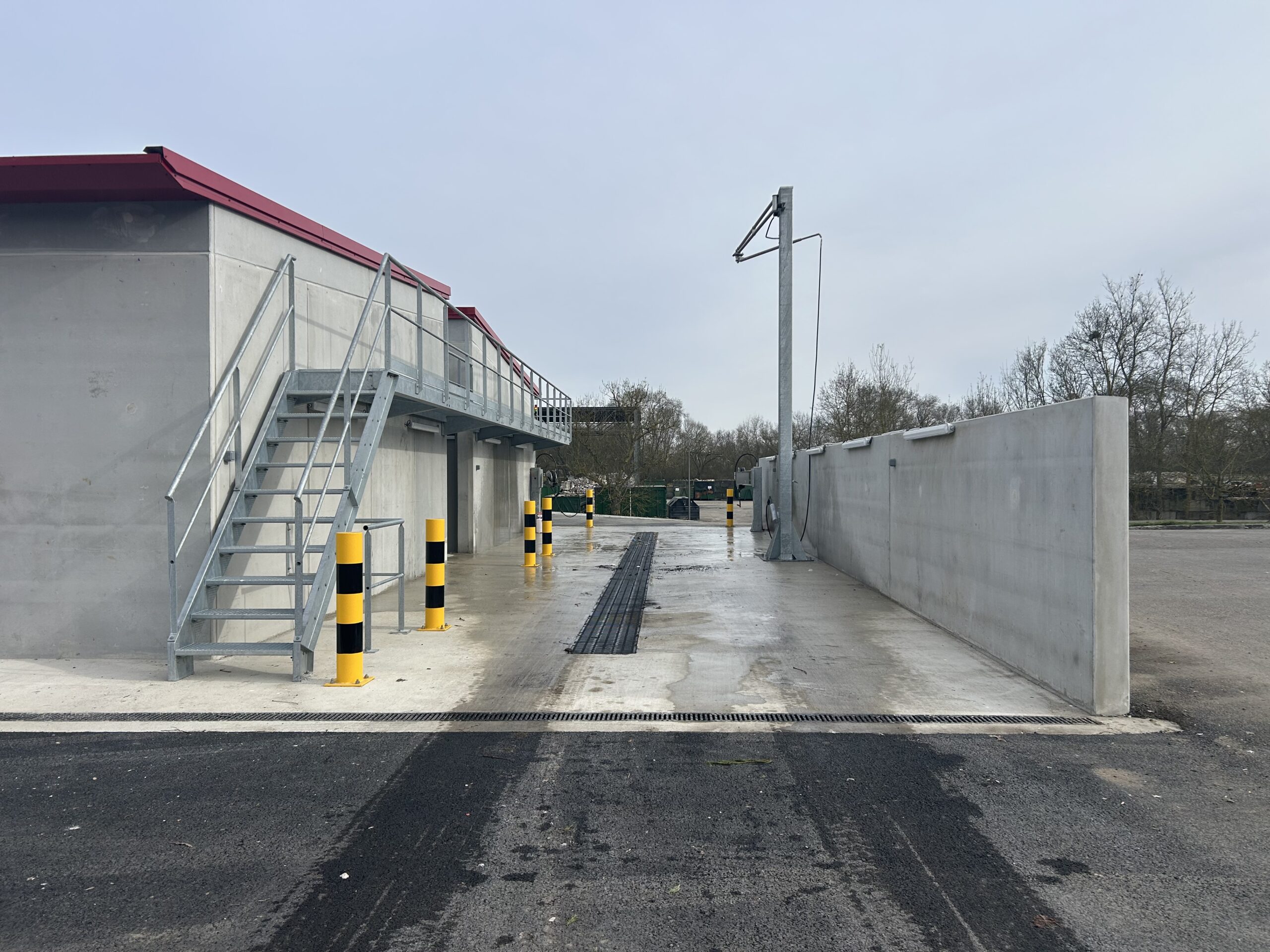 Aire de lavage