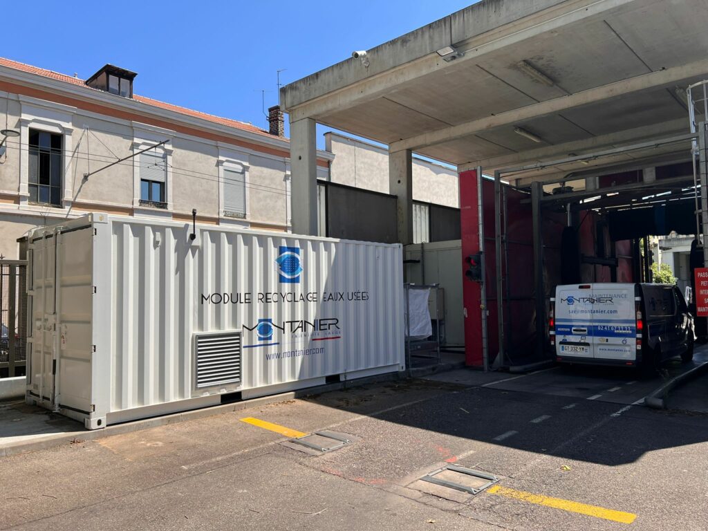 Recyclage des eaux de lavage