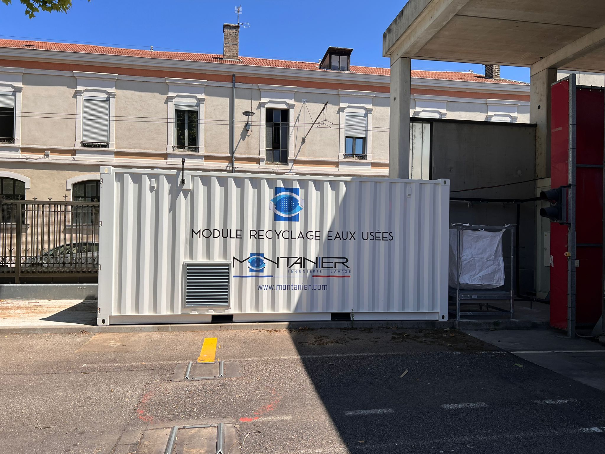 Reciclaje del agua de lavado